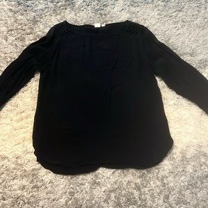 XS Black GAP blouse